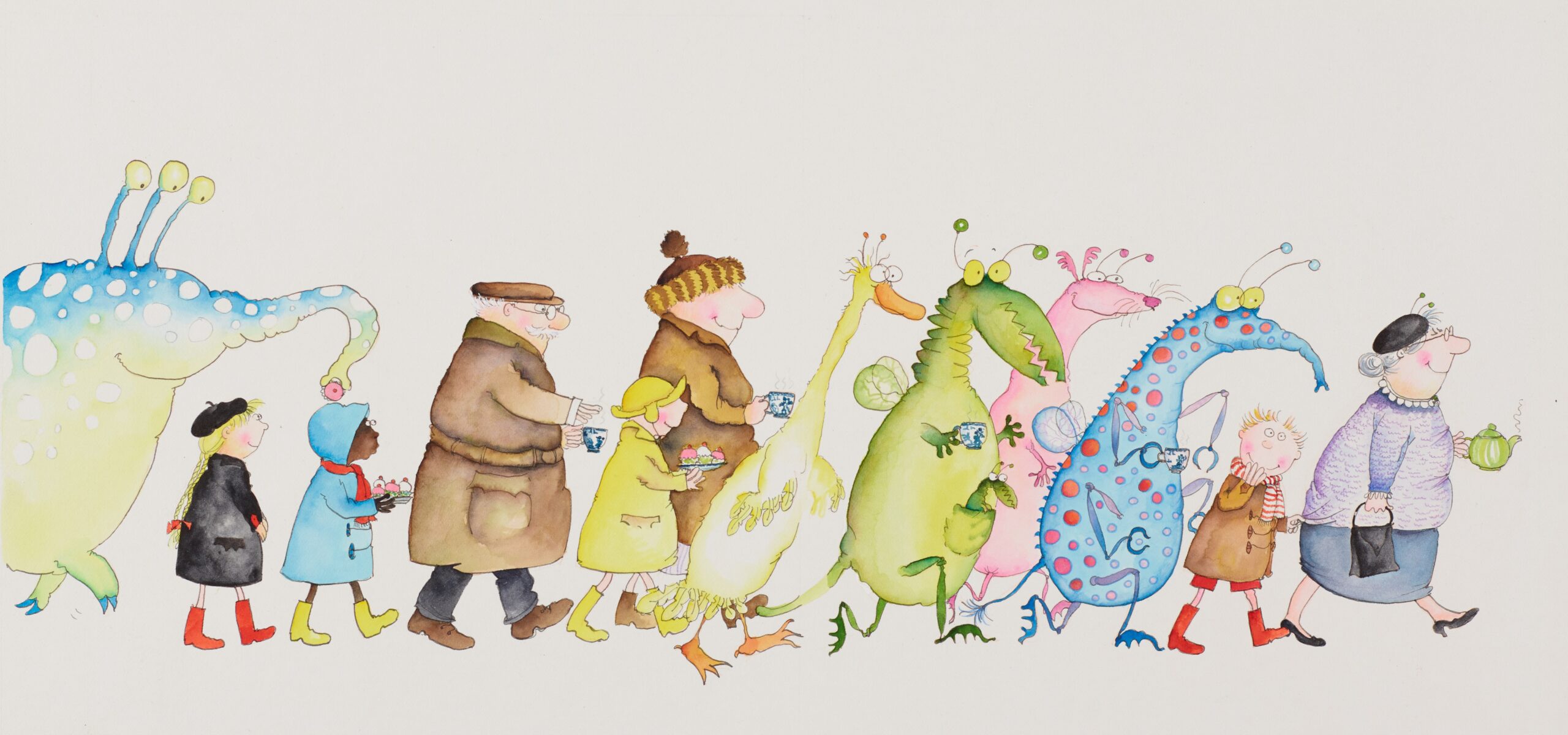 Illustration from The Trouble with Gran