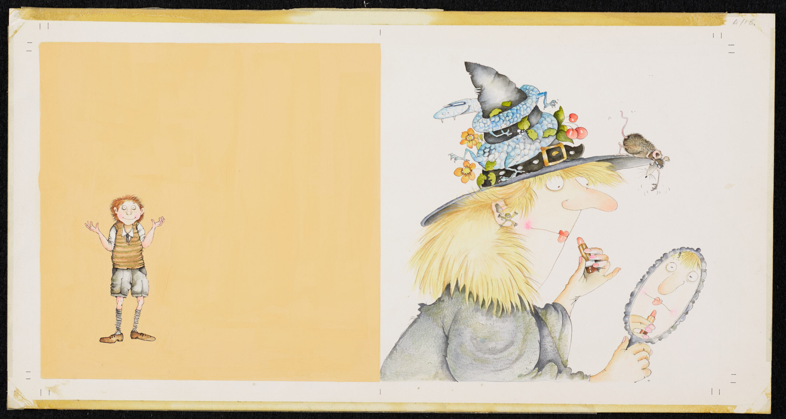 Original The Trouble with Mum illustration number 652 by Babette Cole