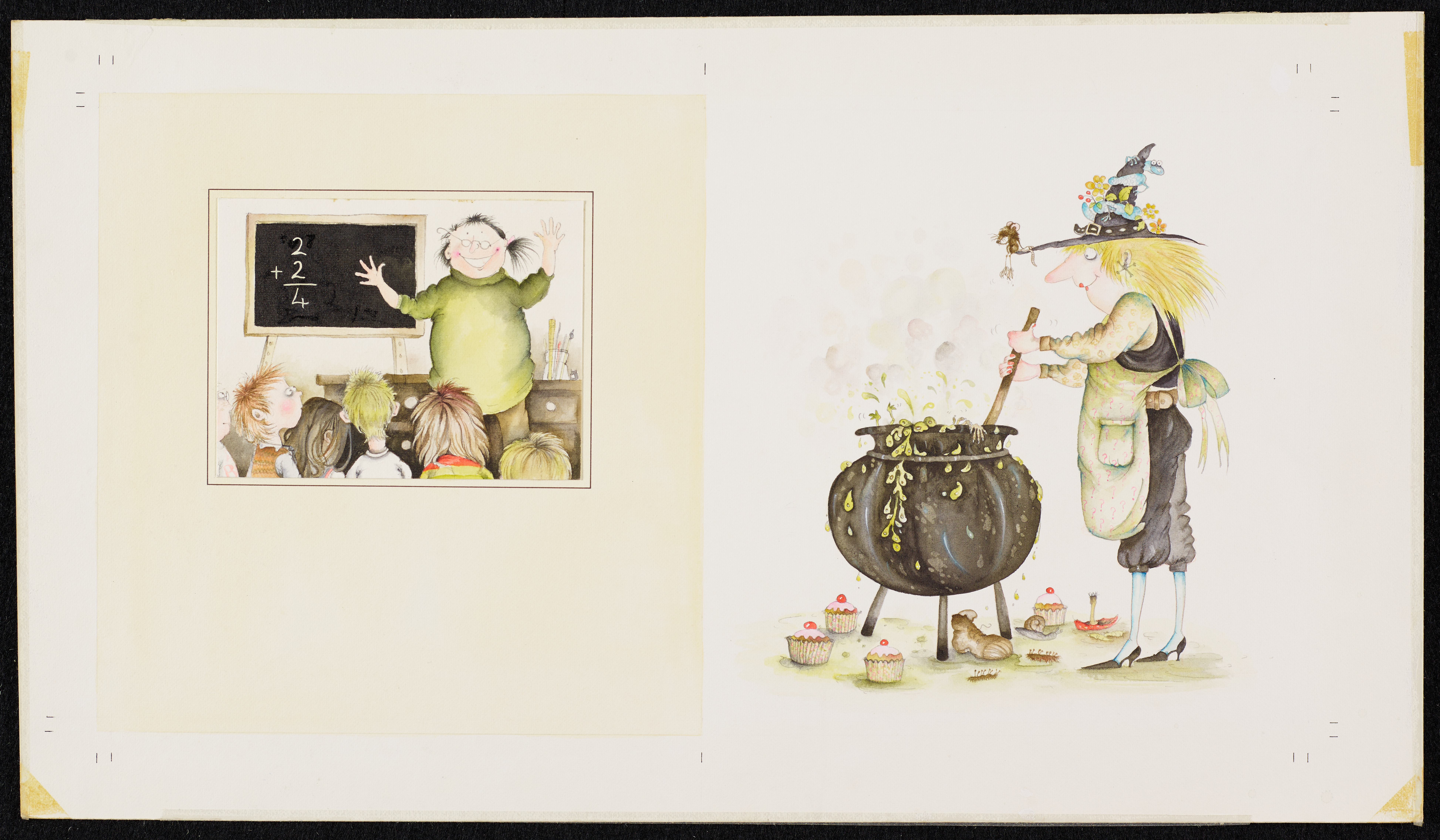 Original The Trouble with Mum illustration number 656 by Babette Cole