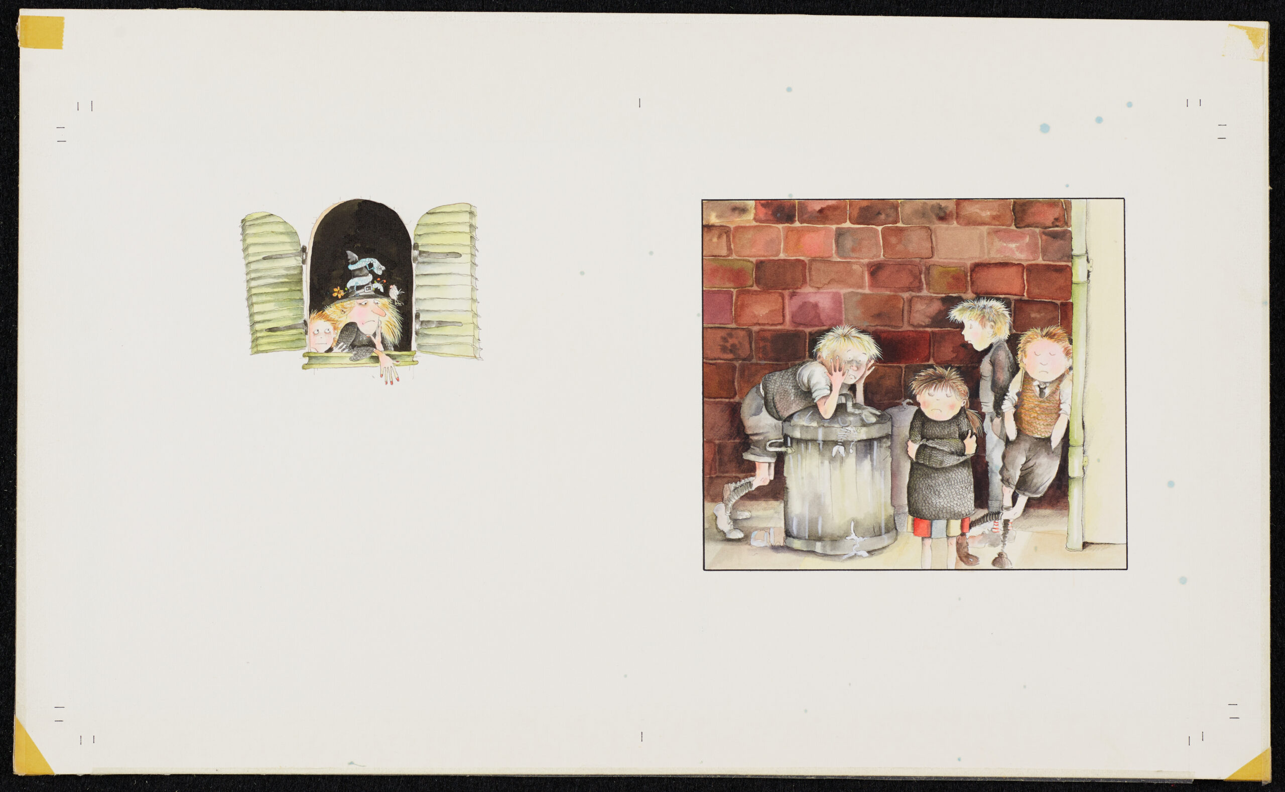 Original The Trouble with Mum illustration number 662 by Babette Cole